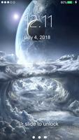 Space Universe Lock Screen اسکرین شاٹ 2