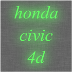 honda civic 4d icône