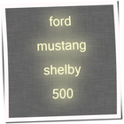 ford mustang shelby 500 biểu tượng