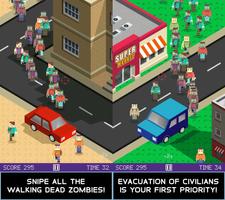 Pixel Zombie Sniper ảnh chụp màn hình 1