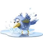 Little Bird Jumping icon