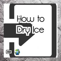 How to Dry Ice الملصق