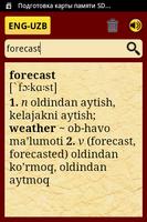 ENG-UZB UZB-ENG Dictionary โปสเตอร์