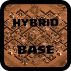 Hybrid Base for Clash of Clans ikon