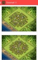 Hybrid Base for Clash of Clans Affiche