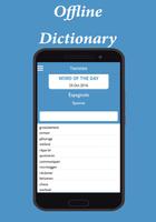 پوستر French Dutch Dictionary