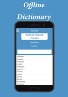 Spanish Italian Dictionary ポスター