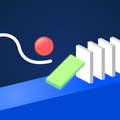 Hello Happy Domino - Draw & drop - physics dynamic