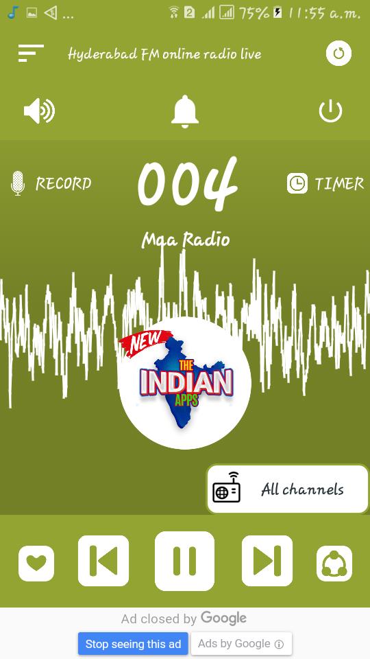 Hyderabad Fm Online Radios Station Telugu Fm Radio For Android