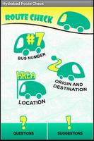 Hyderabad Bus RouteCheck - RTC Affiche