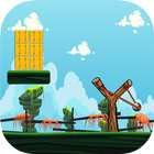 Farm Slingshot Ball Knock Down icon