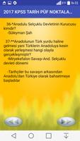 2017 KPSS TARİH PÜF NOKTLR -1- скриншот 2