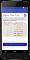 urgent calls only ภาพหน้าจอ 1