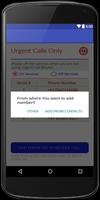 urgent calls only ภาพหน้าจอ 2