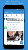 Swipe For Twitter - Lite Tweet স্ক্রিনশট 1