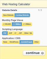 Web Hosting Calculator plakat