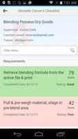 OJT Checklist Screenshot 1