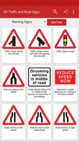 UK Traffic and Road Signs Affiche