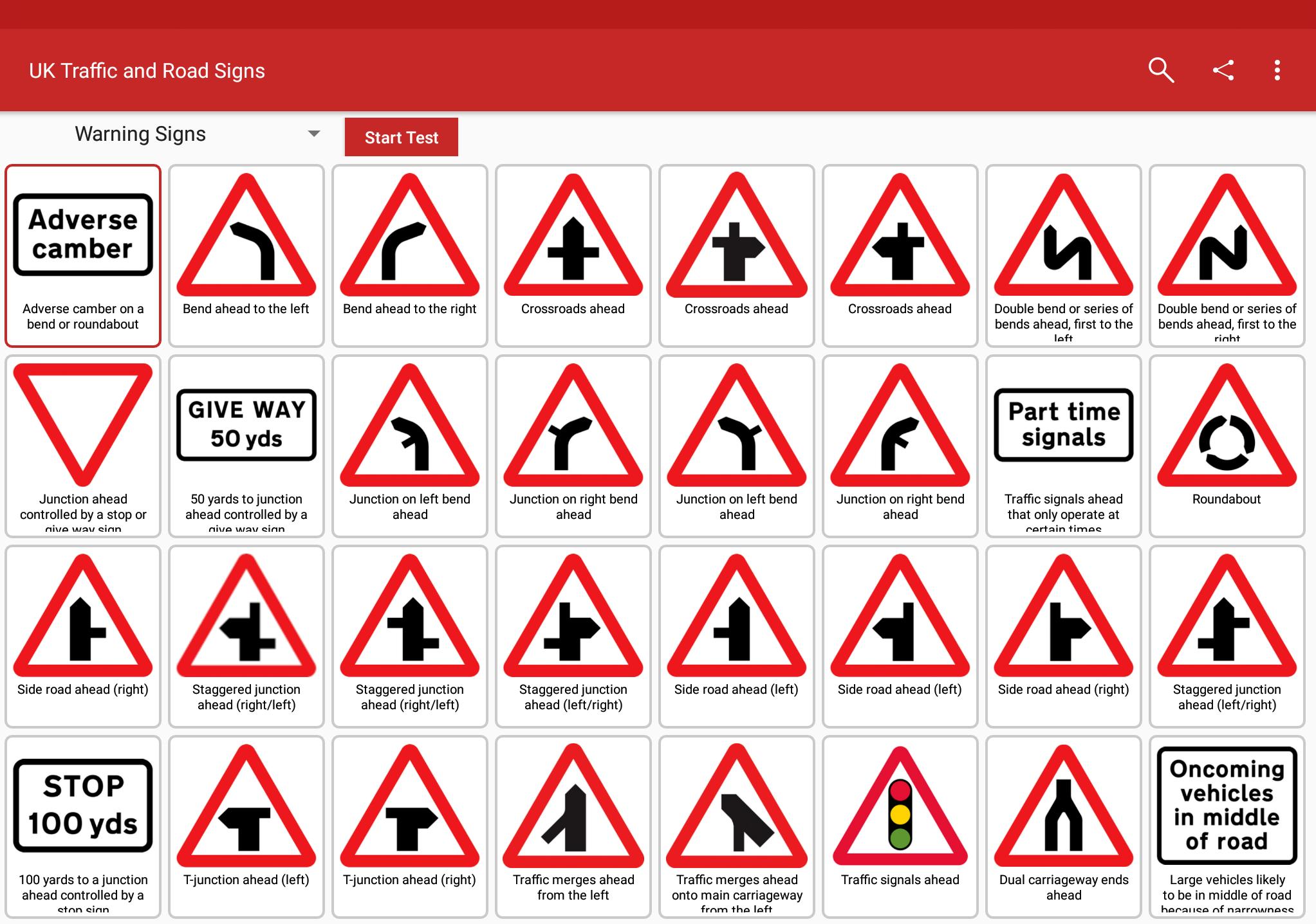 Uk Traffic And Road Signs For Android Apk Download