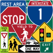 ”US Traffic and Road Signs