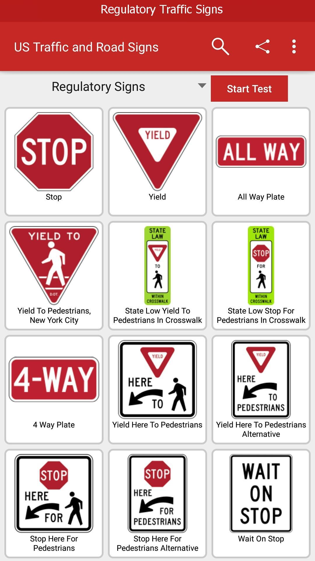 Us Traffic And Road Signs For Android Apk Download - road signs roblox