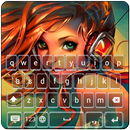Fantasy Girl Keyboard Themes APK