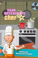 Star Restaurant Chef Affiche