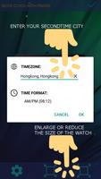World Time Live Wallpaper اسکرین شاٹ 3
