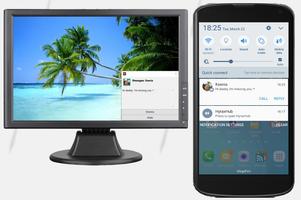 Show phone notifications on PC poster