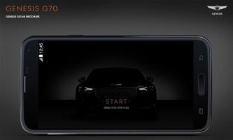 Genesis G70 AR Brochure पोस्टर