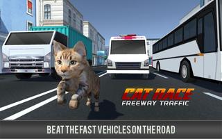 Kitty Cat Rush 3D Game Affiche