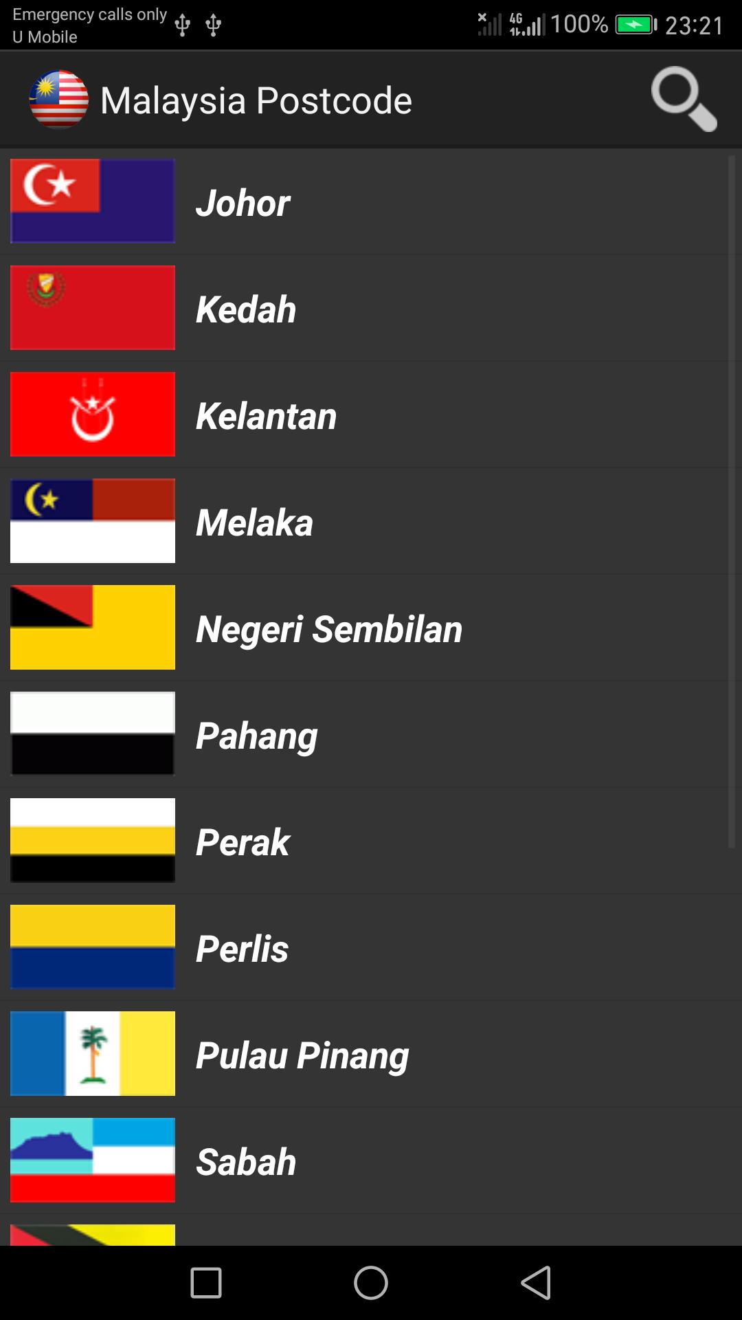 Malaysia Zip Code Kuala Lumpur