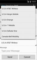 Email-to-SMS screenshot 3