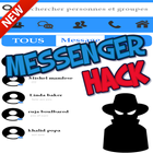 Mesenger Hack Prank आइकन