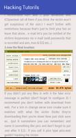 Hacking Tutorials screenshot 2