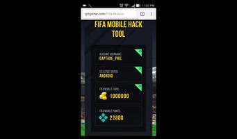 Hack for FIFA MOBILE Lattes Ekran Görüntüsü 1