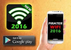 Pirater Wifi 2016 Prank Plakat