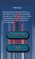 Password Fb Hacker Pro Prank capture d'écran 3