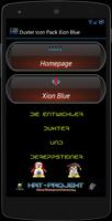 Duxter Xion Blue Icon Pack capture d'écran 3