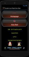 Duxter Xion Red Icon Pack capture d'écran 3