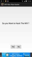 WiFi WPS WPA Hacker 100% Prank syot layar 1