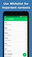 Appels Blacklist Blocker - Bloqueur SMS capture d'écran 1