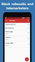 Appels Blacklist Blocker - Bloqueur SMS capture d'écran 2