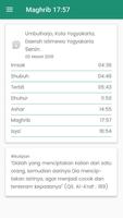 Jadwal Sholat capture d'écran 1