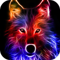 Wolf Wallpaper with Effect