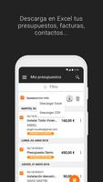 MiGestor: Crea presupuestos y  ảnh chụp màn hình 1