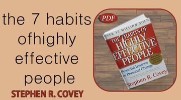 the 7 habits of highly effective people (free PDF) โปสเตอร์