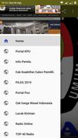 Portal KPU Indonesia Affiche