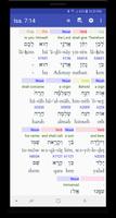 Hebrew/Greek Interlinear Bible โปสเตอร์