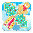 Gingerbread Match Puzzle simgesi